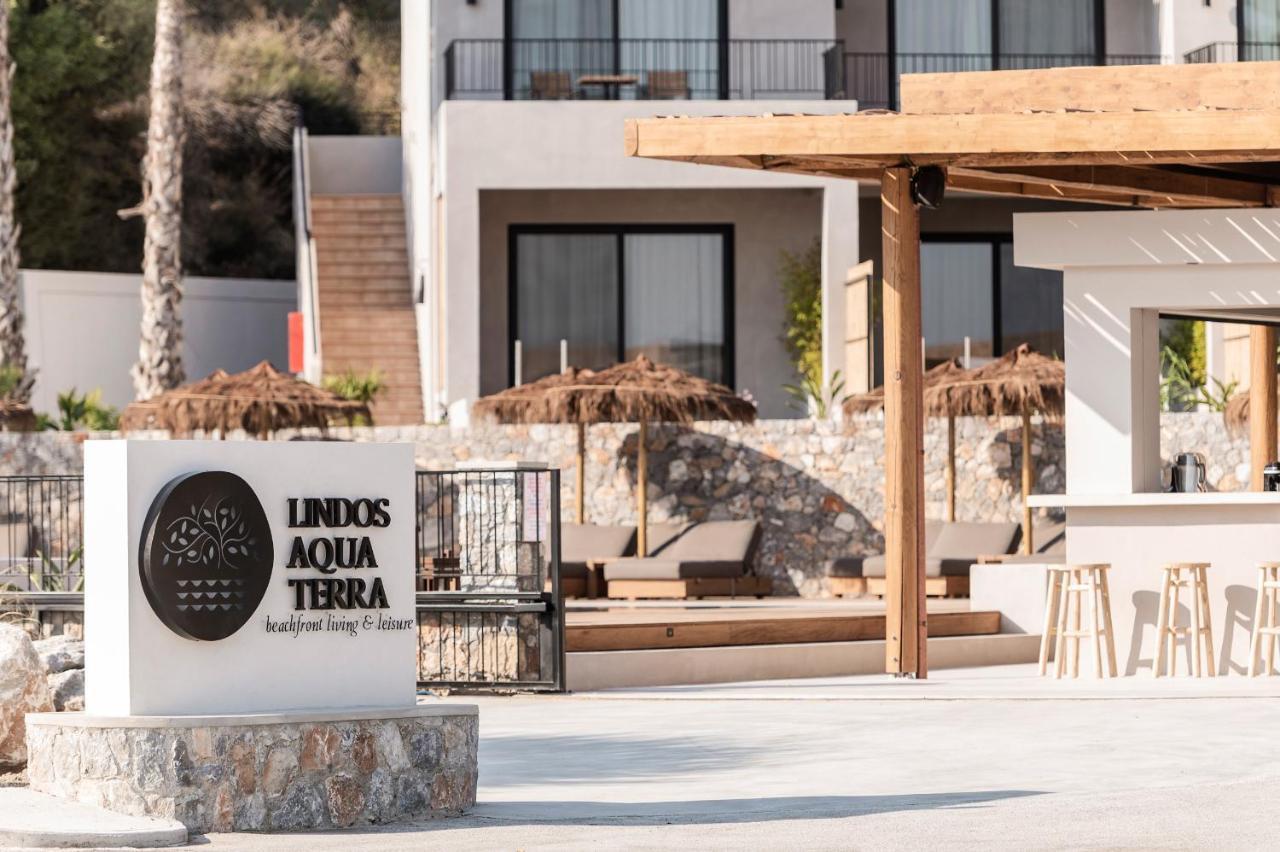 Hotel Lindos Aqua Terra Esterno foto